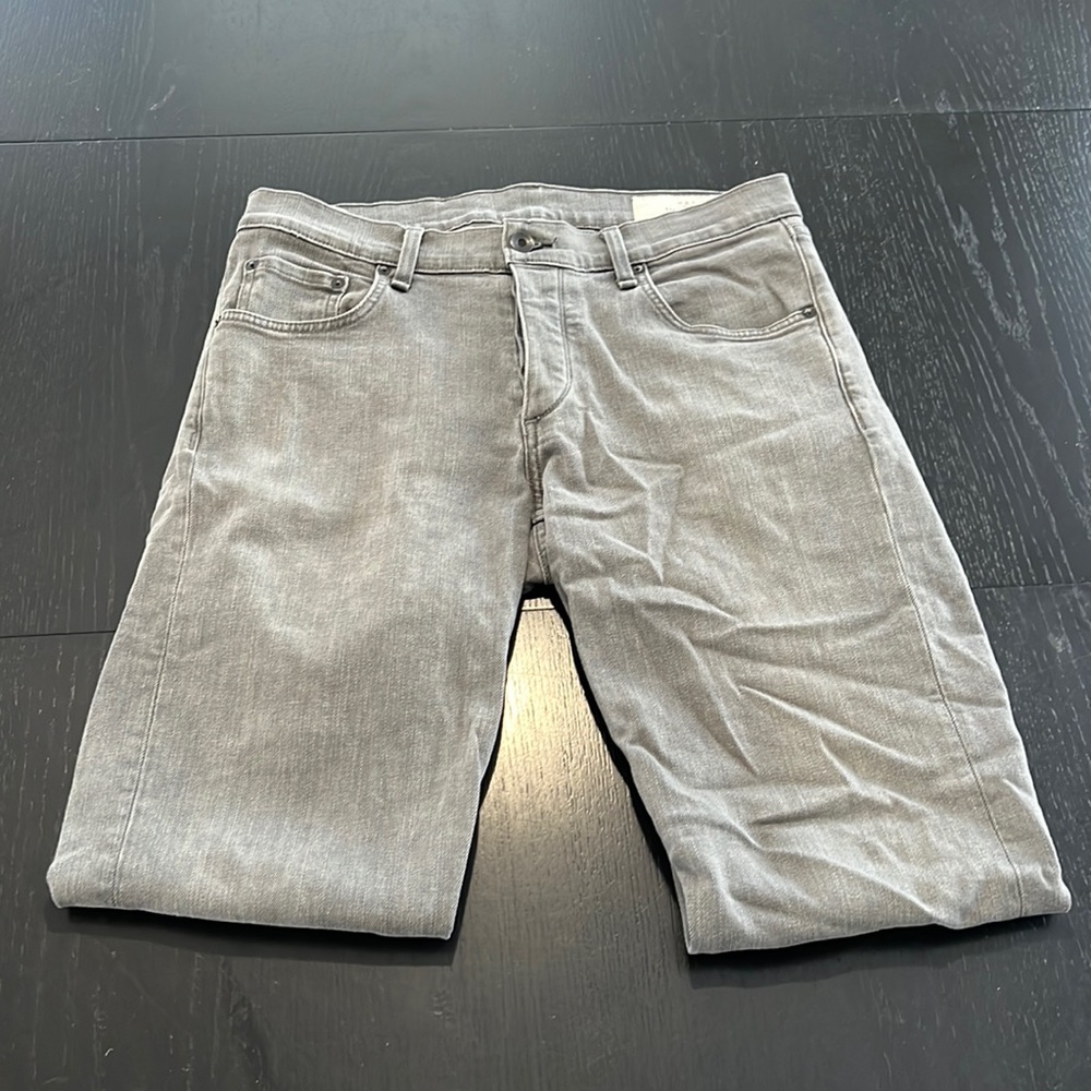 Rag & Bone Fit 2 Slim-Fit Iron Jeans Size 31x26